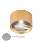 1400/258 CLT 525 Crystal lux Светильник потолочный х10W LED Золото