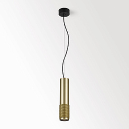 PUNK 621 C 92733 DIM8 GC Delta Light PUNK подвесной светильник золотистого оттенка