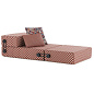 06047OR Kartell Trix Уличная кушетка, Liberty Obi Check / Rust — фото 2