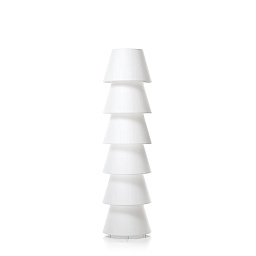 8718282339139 Moooi The Wonders торшер с многоуровневым плафоном из белых секций