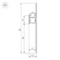 Профиль для светодиодной ленты Arlight ARH-PLINTUS-50-FANTOM — фото 1