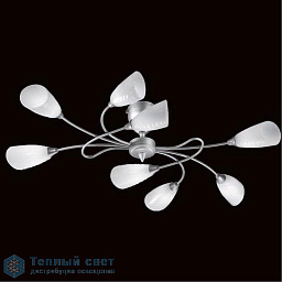 2656/8PL Cremasco New style восьмирожковая потолочная люстра с плафонами вытянутой формы
