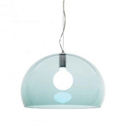 09030PE Kartell FL-Y подвесная люстра куполообразной формы зелёного цвета