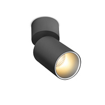 Потолочные светодиодные светильники Led technology SPY N 10.30 W черный + серебристый