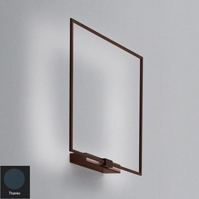 Cornice Icone Накладное бра прямоугольный Titanium i-c-0018