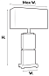 118264 Eichholtz East настольная лампа — фото 7
