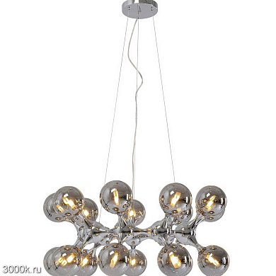 53732 Подвесной светильник Atomic Balls Silver Ø74см Kare Design