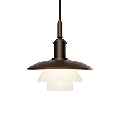 Подвесной светильник Louis Poulsen PH 3 3 Aged Brass Opal