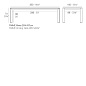 Frame aluminium table 250x100x74 стол, Vondom — фото 2