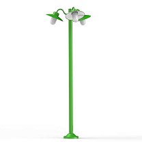 Belcour N° 6; Frosted glass E27 60W; Green yellow