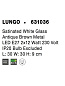 631036 LUNGO Novaluce светильник LED E27 2x12W IP20