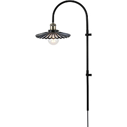 631356 Globen Lighting Cobbler 75 Настенный светильник, дымчатый