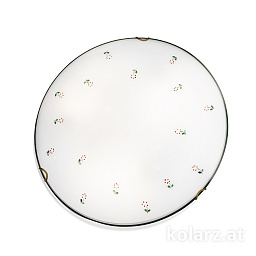 Kolarz Nonna 731.11LED.4.70 потолочный светильник состаренная латунь ø30cm высота 8cm 1 лампа led