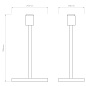 1080046 Park Lane Table Astro lighting настольная лампа бронза — фото 3