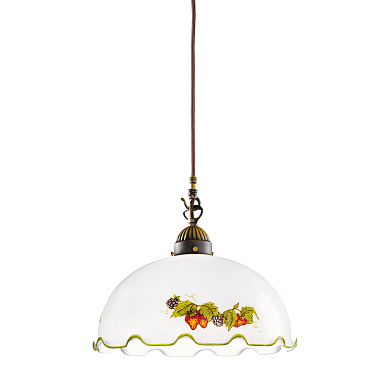 подвесной светильник цилиндрический латунный большой