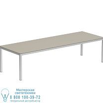 СТОЛ TABOELA 300X100CM С КЕРАМИЧЕСКОЙ ВЕРХНЕЙ ЧАСТЬЮ ЖЕМЧУГ СЕРЫЙ EL POL Royal Botania