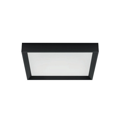 CA003DBBMDI Linea Light Tara Q AP PL L LED phase cut диммируемый настенно-потолочный светильник чёрный