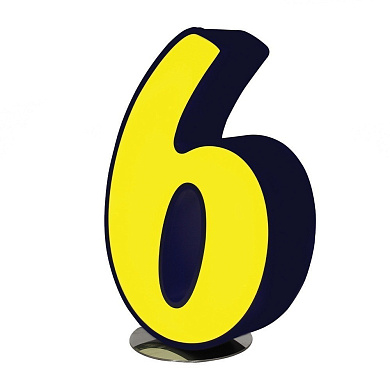 Графический светильник DelightFULL Number 6