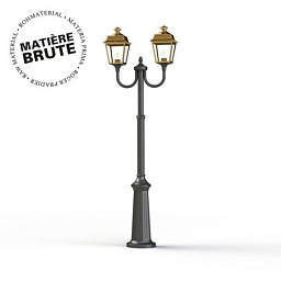 151021072 Roger Pradier Place Des Vosges Tradition уличный фонарь с двумя рожками и латунными плафонами