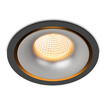 Потолочные светодиодные светильники Led technology SFERA R 11.30 W NO DIM черный + серебристый