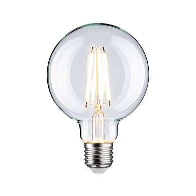 28970 Paulmann LED Globe 1055 лм 9 Вт 2700 К с регулировкой яркости Прозрачный