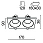 DL033-2-02W Maytoni Zoom Встраиваемый светильник 10W Белый — фото 1