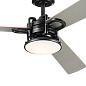 52" Pillar Fan Satin Black люстра-вентилятор 300314SBK Kichler — фото 5