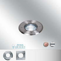Bolas - GU10/LED-230V-ø 10cm-Inox