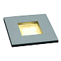 MINI FRAME LED светильник встраиваемый со 4-мя белыми теплыми LED общ. мощностью 0.3Вт, серебристый SLV 112712 — фото 2