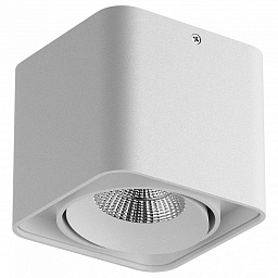 212516 Lightstar Monocco накладной потолочный светильник квадратный белый