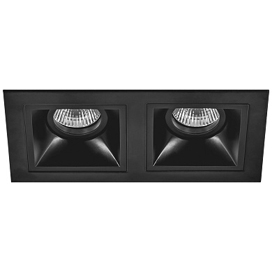 D5270707 Lightstar Domino точечный светильник, 50Вт, черный