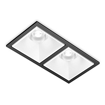 Потолочные светодиодные светильники Led technology NEW KUB IN 22.30 W 2FW NO DIM белый + черный