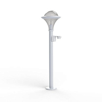 Dallas N° 8; Smoked polycarbonate E27 75W Detector; White