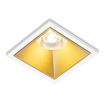 Потолочные светодиодные светильники Led technology NEW KUB IN 11.30 W FW NO DIM золотой + белый