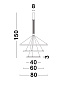 9174108 EMPATIA Novaluce светильник LED 108Вт 230В 7560Lm 3000K IP20