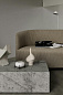 71009-002260 Audo Copenhagen Plinth Низкий журнальный столик 100x60 см, каррарский мрамор — фото 4