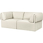 10054148-001 GUBI Wonder Sofa 2-С, 190x95, PG5, Каракорум 001 ФК — фото 1
