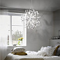 101613 Ideal Lux VORTEX SP6 ARGENTO подвесной светильник серебро — фото 2