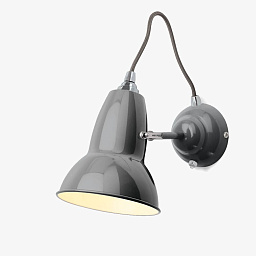 31643 Anglepoise Original 1227 настенный светильник с полусферическим плафоном и изогнутой опорой