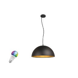 Подвесной светильник SLV FORCHINI M 50 SMART SET, Ø500 мм, с умной лампой Zigbee RGBW E27