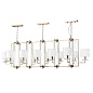 Люстры Crystal Lux NICOLAS SP12 L1600 GOLD/WHITE — фото 1