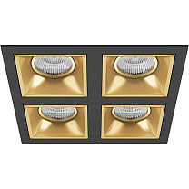 Комплект из светильников и рамки DOMINO Domino D54703030303