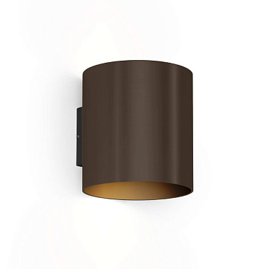 накладной цилиндрический светильник бронзовый