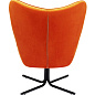 86362 Вращающееся кресло Oscar Velvet Orange Kare Design