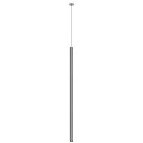 LOGIC Q300 8.30 WB + BASE N Led Technology подвесной светильник сатиновое серебро + чёрный