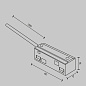 TRA034B-42B-1 Maytoni Accessories for tracks Exility Комплектующие для систем освещения с токоведущими элементами Черный — фото 9