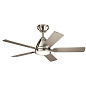 44" Arvada Fan Brushed Stainless Steel люстра-вентилятор 330090BSS Kichler — фото 1