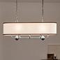 Heddle 8 Light Linear Chandelier Beech and Anvil Iron люстра 52467AVI Kichler — фото 2