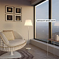 Торшер Crystal Lux NICOLAS PT1 NICKEL/WHITE — фото 4