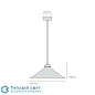 COBB LARGE подвесной светильник Original BTC FP350NP  — фото 3